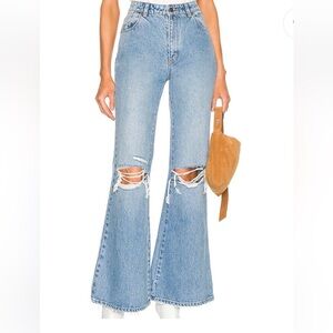 Eastcoast Crop Flare Cindy Blue (high rise flare)